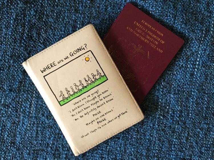 my poor passport dusty and unused 